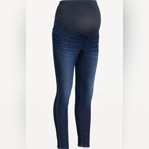 Old Navy Maternity Full-Panel Skinny Jeans Size 10 Brand New